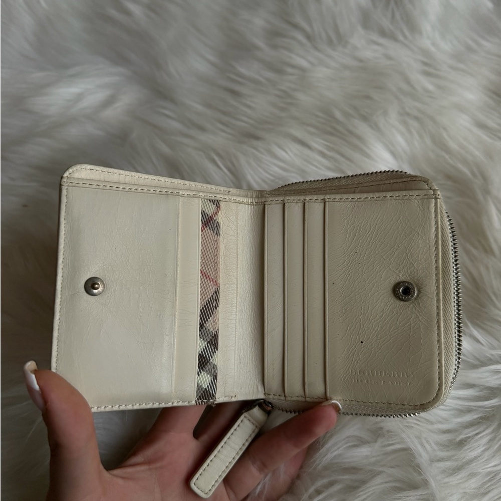 Burberry Plaid Compact Zip Wallet - Picture 5 of 10
